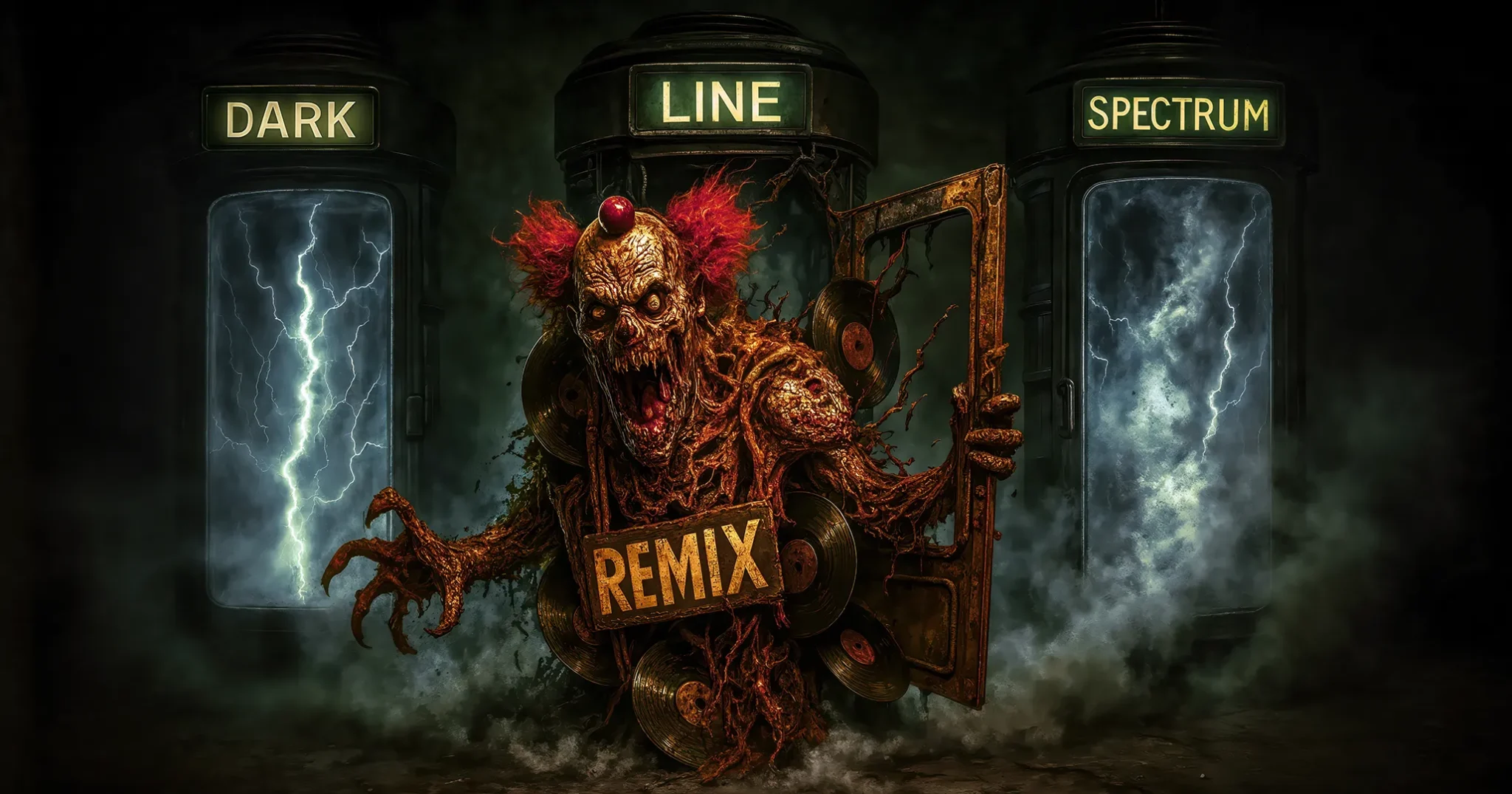 Dark Industrial Electronic Remixes | Dark Line Spectrum