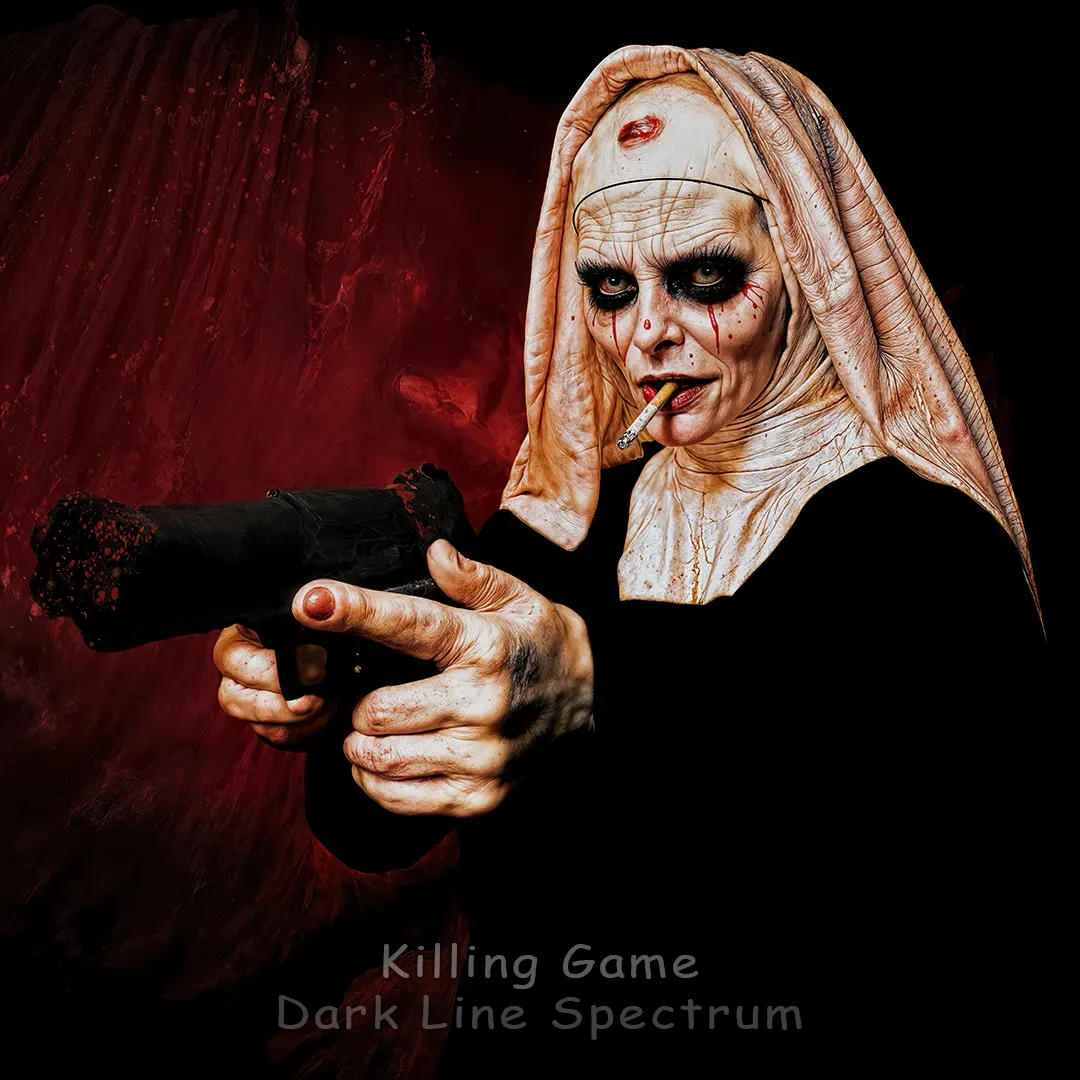 Dark Line Spectrum Cover | Dark Industrial Electronic albums : Stolen Memory (réitération) : Killing Game