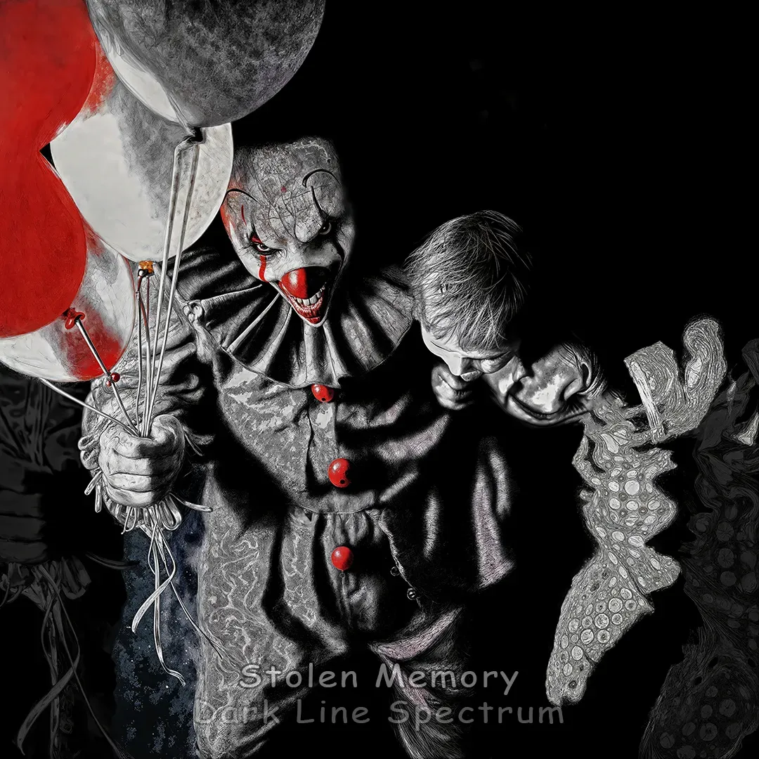 Dark Line Spectrum Cover | Dark Industrial Electronic albums : Stolen Memory (réitération) : Stolen Memory
