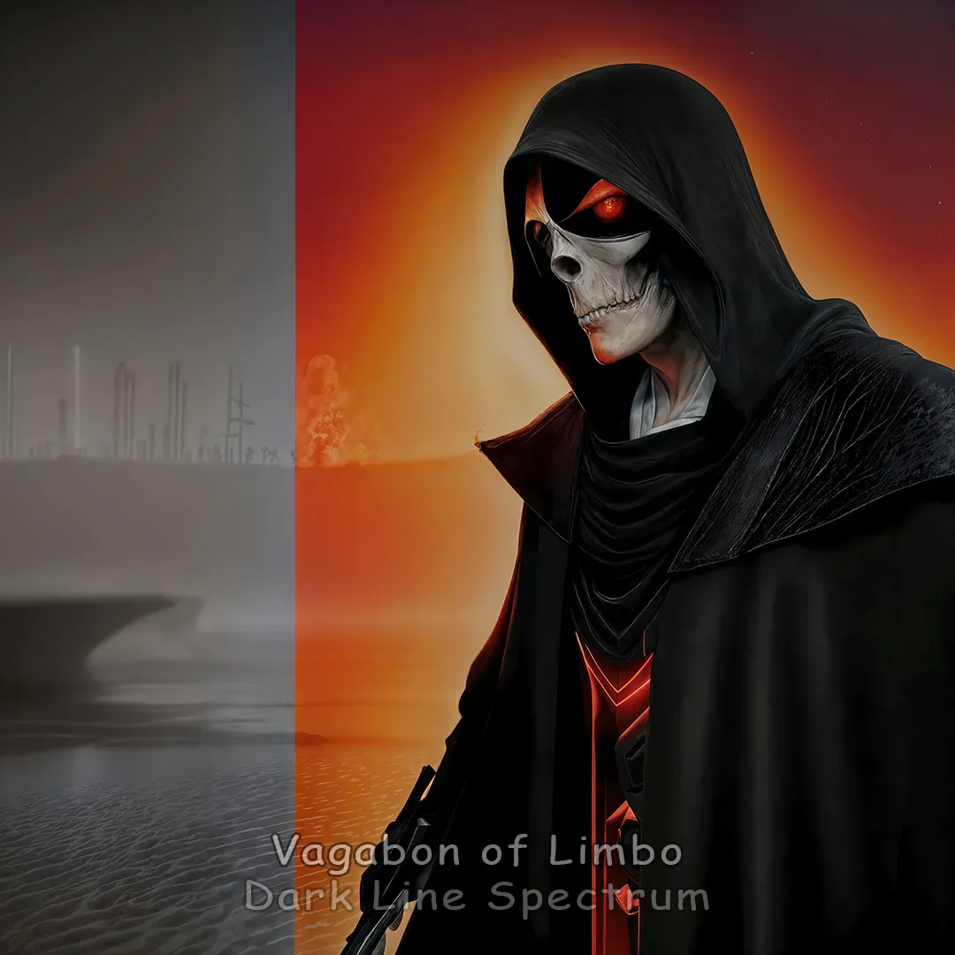 Dark Line Spectrum Cover | Dark Industrial Electronic albums : Stolen Memory (réitération) : Vagabon of Limbo